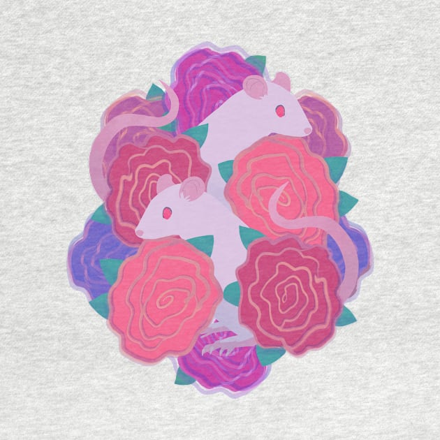 Rosy Rats by Adrielle-art